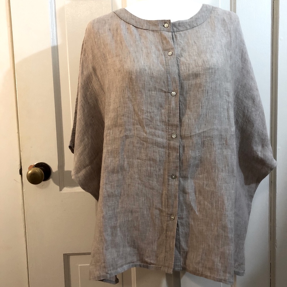 Linen Tahari Tunic